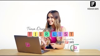 Tinas Tier List Genti  powered by Fashion Days [upl. by Ellard398]