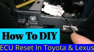 How To Reprogram an ECU  Immobilizer In A Toyota or Lexus [upl. by Alby]