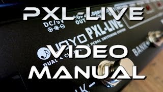 Joyo PXLLive LooperSwitcher VIDEO MANUAL PXL series 66 [upl. by Zildjian]