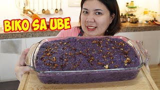 Special Ube Biko Malagkit Recipe [upl. by Bradley]