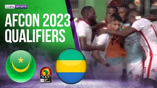 Mauritania vs Gabon  AFCON 2023 QUALIFIERS HIGHLIGHTS  09092023  beIN SPORTS USA [upl. by Eenttirb]