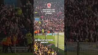 Quality set of fans 👏  norwich middlesbrough eflchampionship footballfans football [upl. by Eurydice]