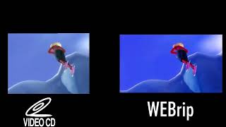 Barbie and the Magic of Pegasus 2005 opening credits  VCD vs WEBrip comparison [upl. by Odie]