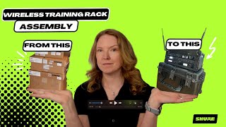 How to Rack Up a Wireless Training Rack  Shure [upl. by Shaeffer124]