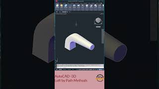 AutoCAD 3D Loft with Path Detailed Tutorial for Complex Shapes AutoCAD3D CADDEngineer [upl. by Hennahane788]