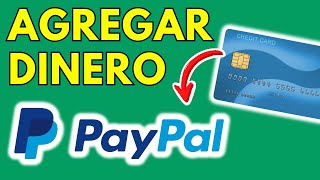 Cómo agregar dinero a Paypal con tarjeta de crédito [upl. by Hugon540]