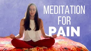 Meditation for Pain Relief  Feel Better Live Better in just 10 minutes [upl. by Nyluqcaj]