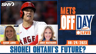 How would Shohei Ohtani fit into the Mets lineup alongside Pete Alonso  Mets Off Day Live  SNY [upl. by Flossy63]