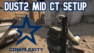 Complexity Mid CT Setup on Dust2 CSGO Strategy Breakdown [upl. by Monahan]