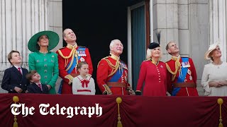 Trooping the Colour amp flypast 2023 in full King Charles celebrates first birthday parade [upl. by Damour]