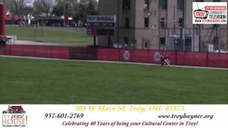 Troy High School Sports Troy vs Tipp City Varsity Baseball Highlights 042316 [upl. by Ann-Marie460]