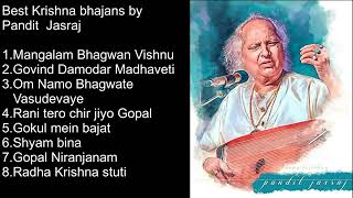 Best Krishna Bhajans by Pt Jasraj [upl. by Naimed]