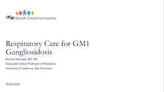 Respiratory Care for GM1 Gangliosidosis [upl. by Robillard]