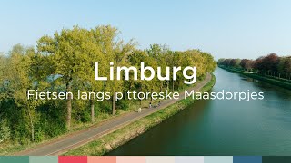 Fietsen langs pittoreske Maasdorpjes  Visit Limburg [upl. by Aehtna51]