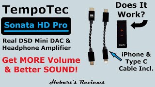 Tempotec Sonata HD PRO USB DACAMP Review  Joy stick Shaped [upl. by Symons357]