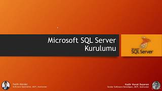 Microsoft SQL Server 2017 Kurulum [upl. by Eneloc115]