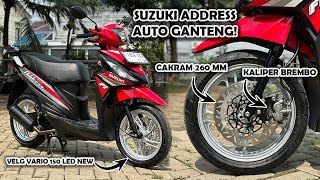 PASANG VELG VARIO DI ADDRESS EMANG BISA  VLOG 27 [upl. by Selie]