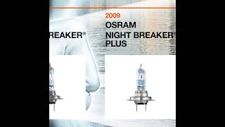 OSRAM NIGHT BREAKER history amp product overview [upl. by Nonnahsal]