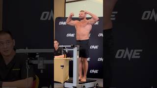 Anatoly Malykhin passes hydration makes weight for ONE 169 onechampionship [upl. by Urbana]