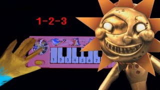 FNAF Security Breach Daycare Song how to play on a 1 piano [upl. by Doniv]