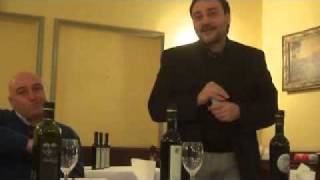 Come si degusta lolio extra vergine di Oliva EVO tasting with Marco Oreggia [upl. by Clawson]