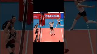 Tuğbas effective dunksTuğbanın etkili smaçları volleyball fileninsultanlar zehragunes fypシ゚ [upl. by Dennet]