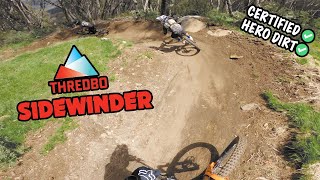 Sidewinder  Thredbos New MTB Trail in Incredible Conditions [upl. by Nnylimaj]