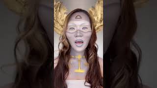 Makeup Inspired by Zodiac Signs  Libra Zodiac Makeup Look Transformation [upl. by Ahsenat]