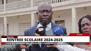 RENTREE SCOLAIRE 20242025 A POINTE NOIRE [upl. by Mitinger]