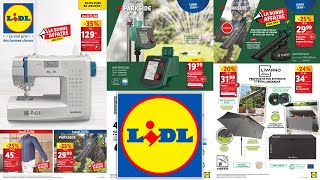 ARRIVAGE LIDL PROMOTIONS PARKSIDE amp SILVERCREST  25 AU 29 AVRIL 2024 [upl. by Henning]