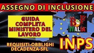 ASSEGNO DI INCLUSIONE 🌟 GUIDA COMPLETA ADI 2024🌟 [upl. by Ehsiom824]