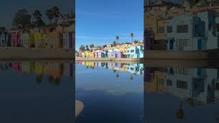 Capitola beach CA a colorful beach town beachyoutubeshortsshortvideosbeautifuldestinations [upl. by Oitaroh]