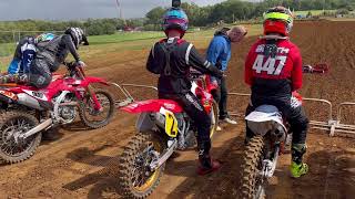 Honda CR500 1996 Vs Honda CRF450 2023 battle for the WiN 2stroke Vs 4stroke race [upl. by Howell]