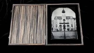 Collectible ambrotype in wooden case [upl. by Ramiah485]