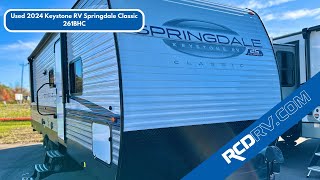 Used 2024 Keystone RV Springdale Classic 261BHC  Delaware [upl. by Lessirg332]