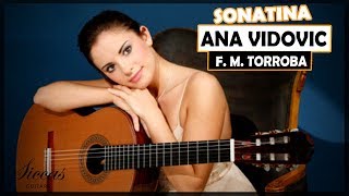 Ana Vidovic plays Sonatina by Federico Moreno Torroba on a classical guitar [upl. by Stanwood218]