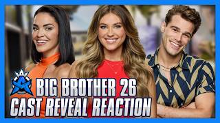 Big Brother 26 CAST Reaction amp Review [upl. by Kentiggerma50]