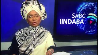 Noxolo Grootboom quot last bulletinquot SABC1 iindaba zesiXhosa ❤️ [upl. by Ayel210]