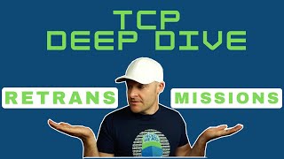 How TCP RETRANSMISSIONS Work  Analyzing Packet Loss [upl. by Enitsirhc]