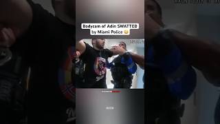 Bodycam of Adin Swatted by Miami POLICE 😳 [upl. by Enuahs]