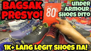 SPORT CENTRAL OUTLET STORE UPDATE NGAYON KO LANG NAKITANG BELOW 2K ANG UNDER ARMOUR BAGSAK PRESYO [upl. by Brouwer]