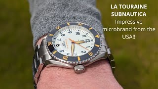 WATCH REVIEW  LA TOURAINE SUBNAUTICA [upl. by Airahcaz]