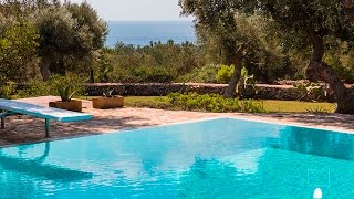 Vendita villa con piscina vista mare Salento [upl. by Eevets]