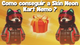 Party Animals Brasil  Como conseguir a Skin Neon Kart Nemo  Douyin  TikTok Chinês [upl. by Coplin971]