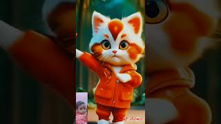 Cute cat  funny cat  vairal dance  kitten  cute cat dance  trending [upl. by Calypso]