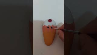 Rock painting  painting on stone shorts painting satisfying [upl. by Nednerb840]