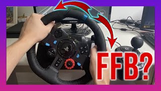 How the Force Feedback actually works  Logitech G29 G920 G923 Shorts [upl. by Mount752]