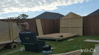 Shed Pro building a 8x10 shed [upl. by Lionello]