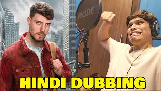 MrBeast Hindi Dubbing Behind The Scenes [upl. by Suzie]