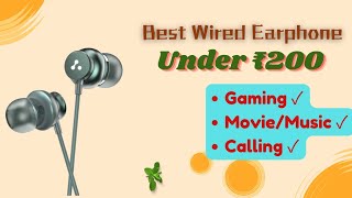 Best Wired Earphone Under Budget 💸 [upl. by Ifill]